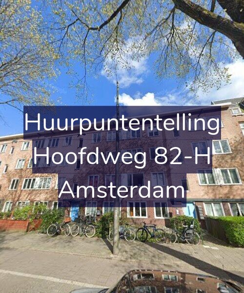 Foto gevel Huurpuntentelling voor Hoofdweg 82-H, Amsterdam