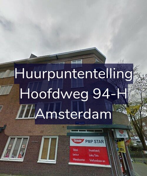 Foto gevel Huurpuntentelling voor Hoofdweg 94-H, Amsterdam