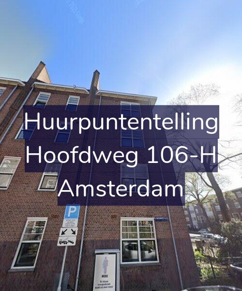 Foto gevel Huurpuntentelling voor Hoofdweg 106-H, Amsterdam