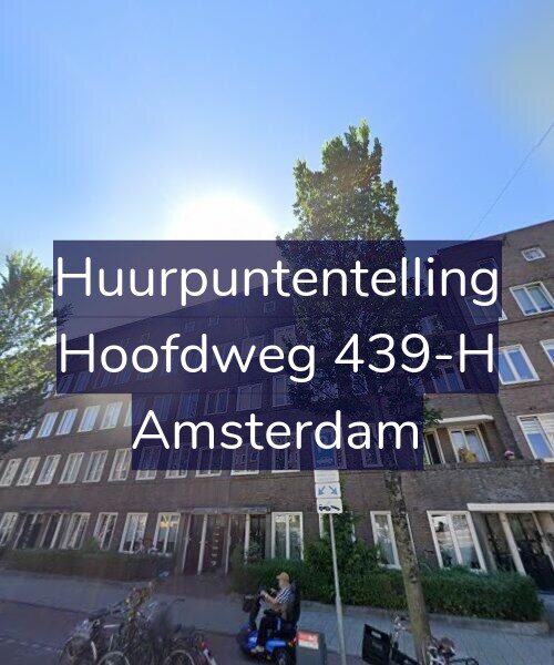Foto gevel Huurpuntentelling voor Hoofdweg 439-H, Amsterdam
