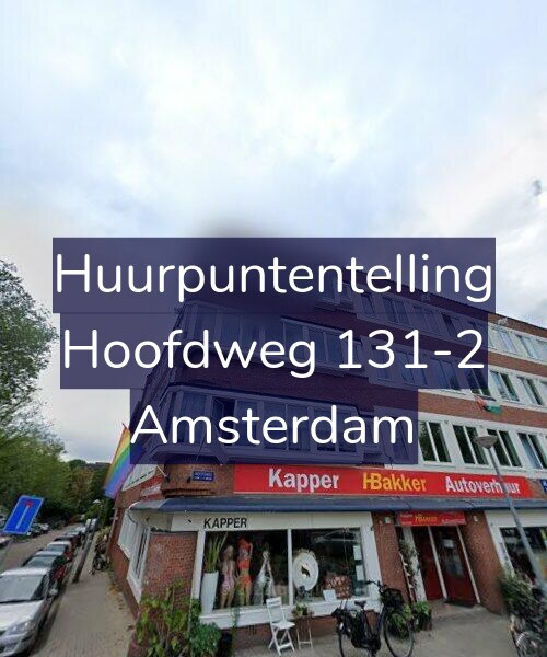 Foto gevel Huurpuntentelling voor Hoofdweg 131-2, Amsterdam