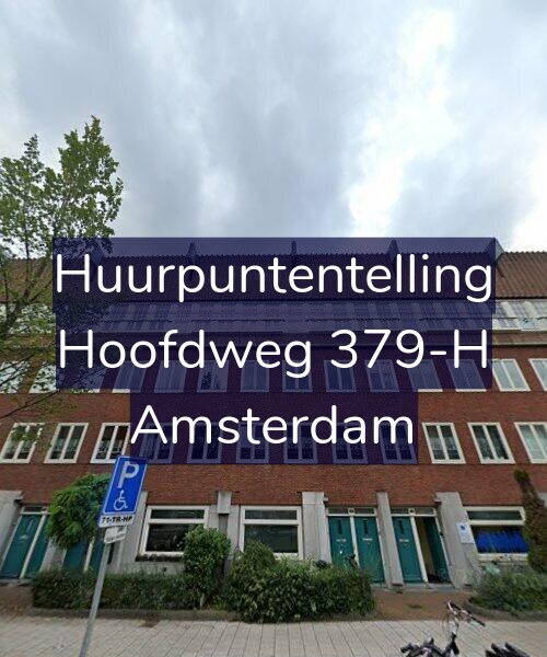Foto gevel Huurpuntentelling voor Hoofdweg 379-H, Amsterdam