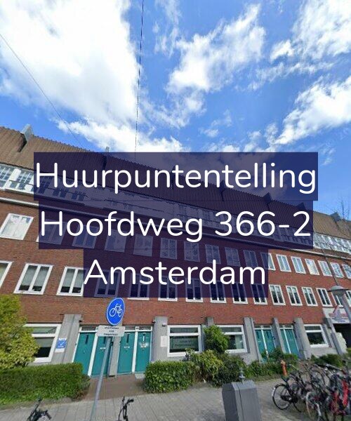 Foto gevel Huurpuntentelling voor Hoofdweg 366-2, Amsterdam