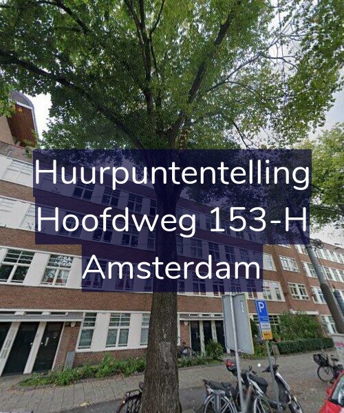Foto gevel Huurpuntentelling voor Hoofdweg 153-H, Amsterdam