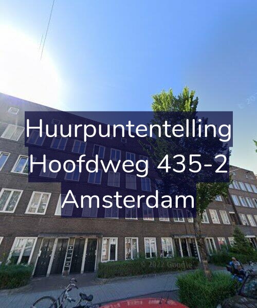 Foto gevel Huurpuntentelling voor Hoofdweg 435-2, Amsterdam