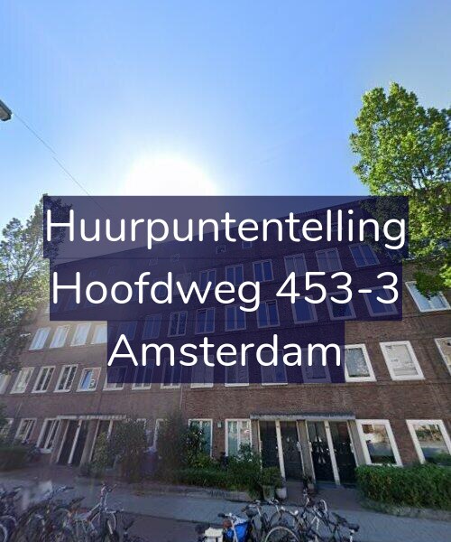Foto gevel Huurpuntentelling voor Hoofdweg 453-3, Amsterdam