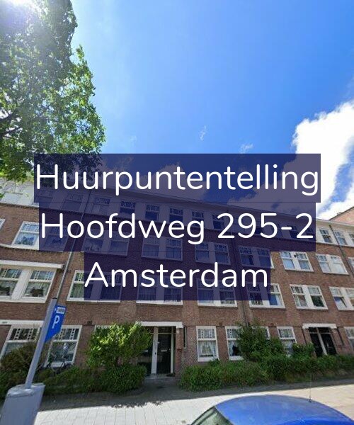 Foto gevel Huurpuntentelling voor Hoofdweg 295-2, Amsterdam