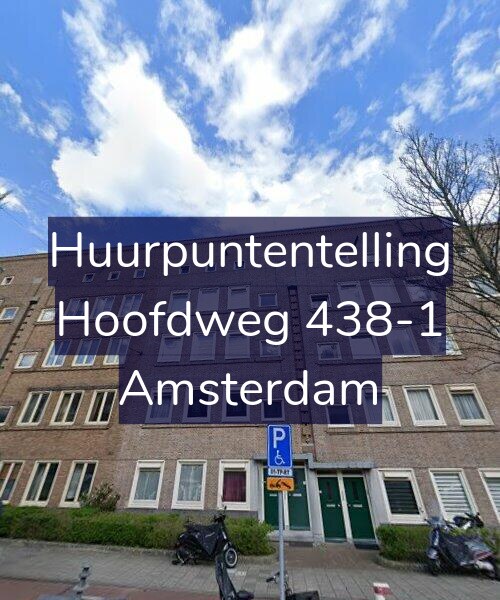 Foto gevel Huurpuntentelling voor Hoofdweg 438-1, Amsterdam