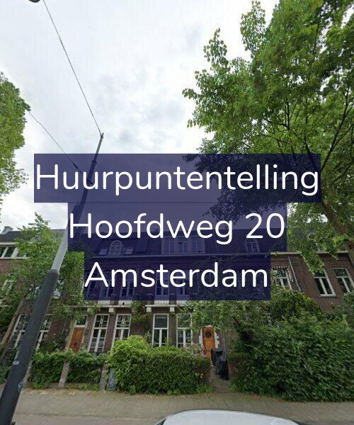 Foto gevel Huurpuntentelling voor Hoofdweg 20, Amsterdam