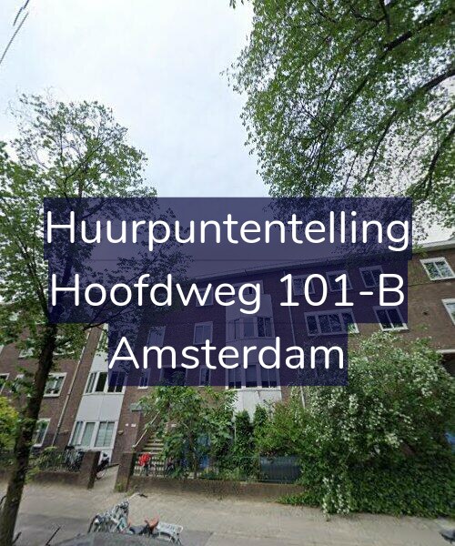 Foto gevel Huurpuntentelling voor Hoofdweg 101-B, Amsterdam