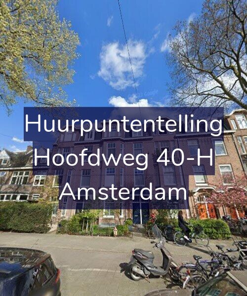 Foto gevel Huurpuntentelling voor Hoofdweg 40-H, Amsterdam