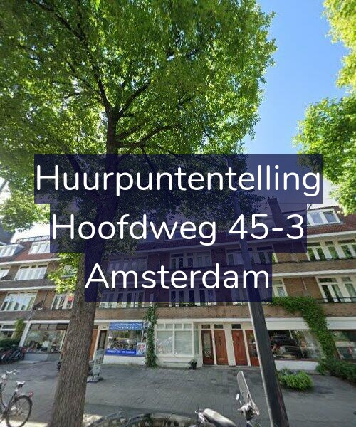 Foto gevel Huurpuntentelling voor Hoofdweg 45-3, Amsterdam