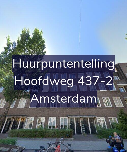Foto gevel Huurpuntentelling voor Hoofdweg 437-2, Amsterdam