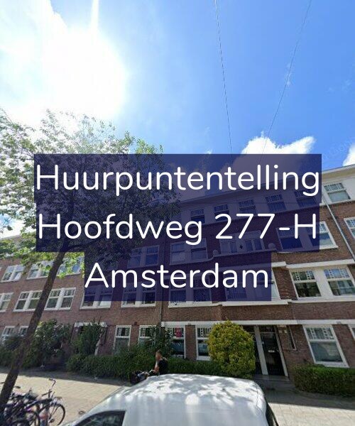 Foto gevel Huurpuntentelling voor Hoofdweg 277-H, Amsterdam