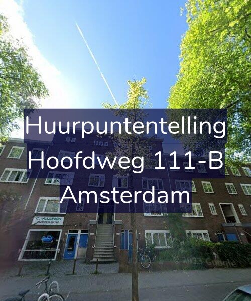 Foto gevel Huurpuntentelling voor Hoofdweg 111-B, Amsterdam