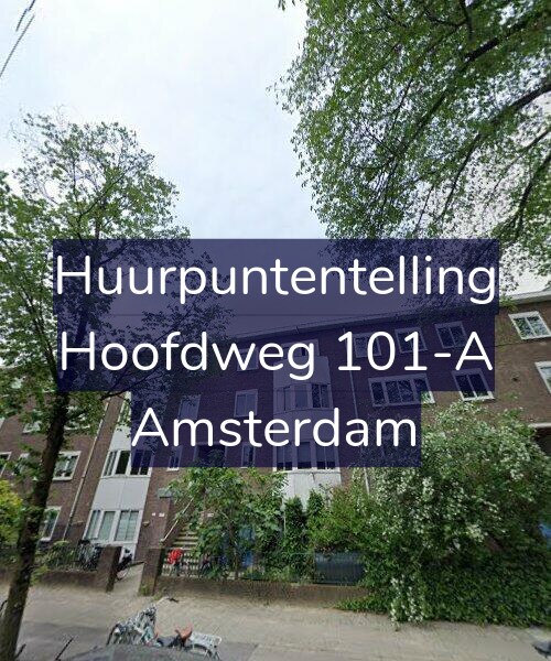 Foto gevel Huurpuntentelling voor Hoofdweg 101-A, Amsterdam