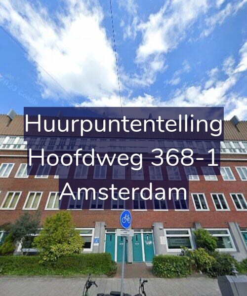 Foto gevel Huurpuntentelling voor Hoofdweg 368-1, Amsterdam