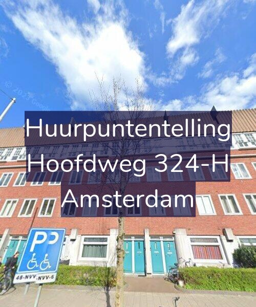 Foto gevel Huurpuntentelling voor Hoofdweg 324-H, Amsterdam