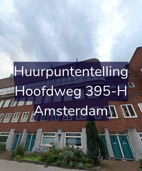 Foto gevel Huurpuntentelling voor Hoofdweg 395-H, Amsterdam