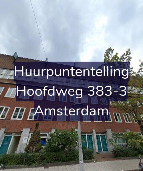 Foto gevel Huurpuntentelling voor Hoofdweg 383-3, Amsterdam
