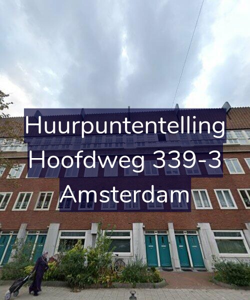 Foto gevel Huurpuntentelling voor Hoofdweg 339-3, Amsterdam
