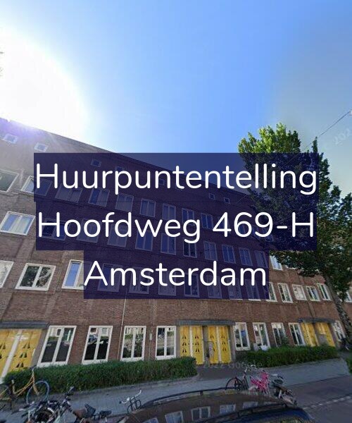 Foto gevel Huurpuntentelling voor Hoofdweg 469-H, Amsterdam