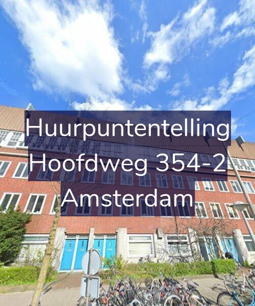 Foto gevel Huurpuntentelling voor Hoofdweg 354-2, Amsterdam