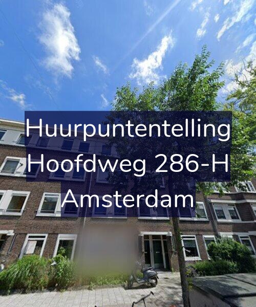 Foto gevel Huurpuntentelling voor Hoofdweg 286-H, Amsterdam