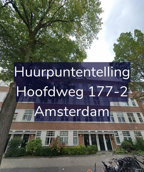 Foto gevel Huurpuntentelling voor Hoofdweg 177-2, Amsterdam