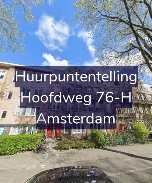 Foto gevel Huurpuntentelling voor Hoofdweg 76-H, Amsterdam