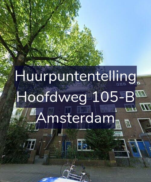 Foto gevel Huurpuntentelling voor Hoofdweg 105-B, Amsterdam