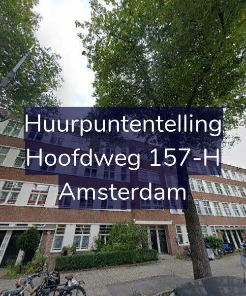 Foto gevel Huurpuntentelling voor Hoofdweg 157-H, Amsterdam