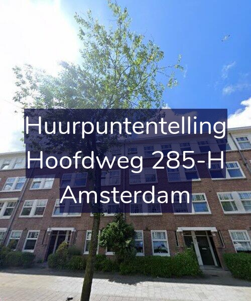 Foto gevel Huurpuntentelling voor Hoofdweg 285-H, Amsterdam