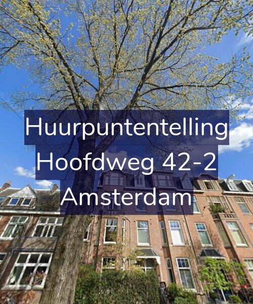 Foto gevel Huurpuntentelling voor Hoofdweg 42-2, Amsterdam