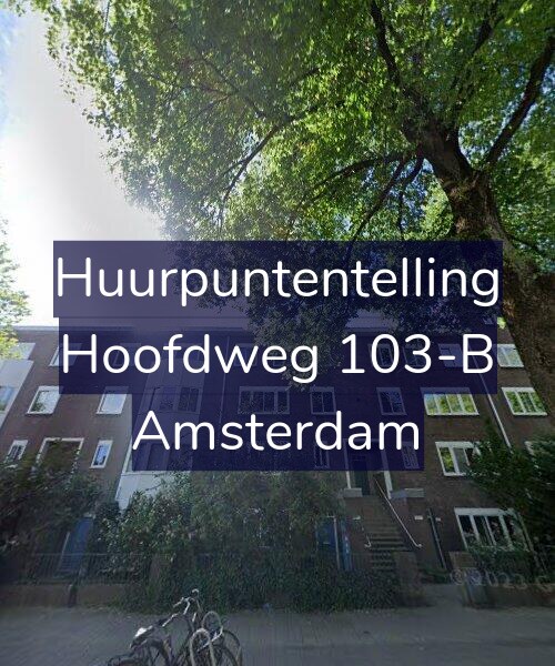 Foto gevel Huurpuntentelling voor Hoofdweg 103-B, Amsterdam