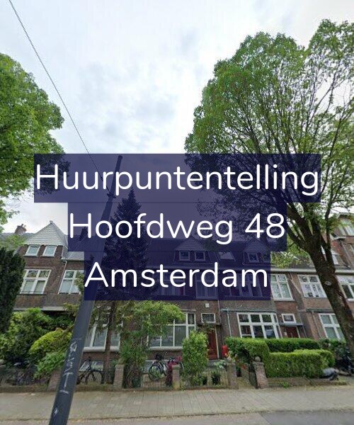 Foto gevel Huurpuntentelling voor Hoofdweg 48, Amsterdam