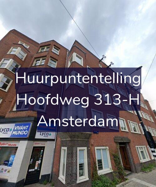 Foto gevel Huurpuntentelling voor Hoofdweg 313-H, Amsterdam