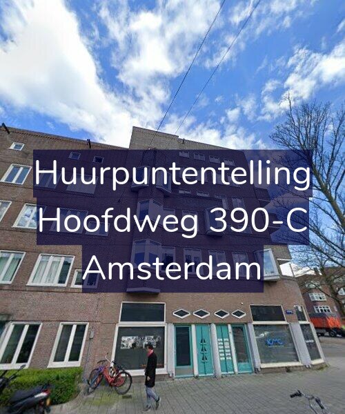 Foto gevel Huurpuntentelling voor Hoofdweg 390-C, Amsterdam