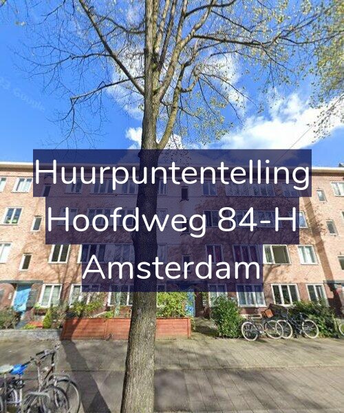 Foto gevel Huurpuntentelling voor Hoofdweg 84-H, Amsterdam