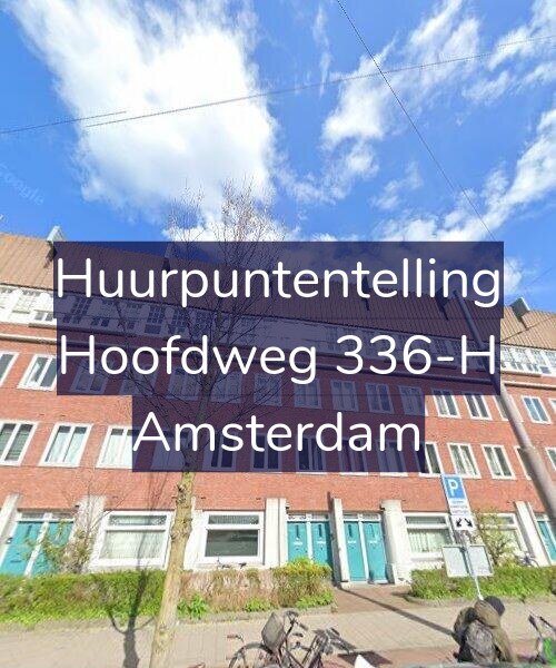 Foto gevel Huurpuntentelling voor Hoofdweg 336-H, Amsterdam