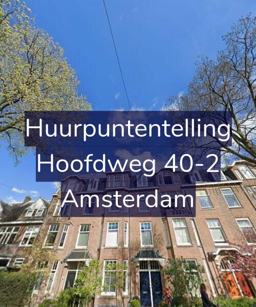 Foto gevel Huurpuntentelling voor Hoofdweg 40-2, Amsterdam