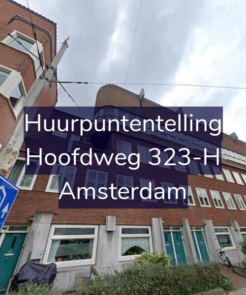 Foto gevel Huurpuntentelling voor Hoofdweg 323-H, Amsterdam