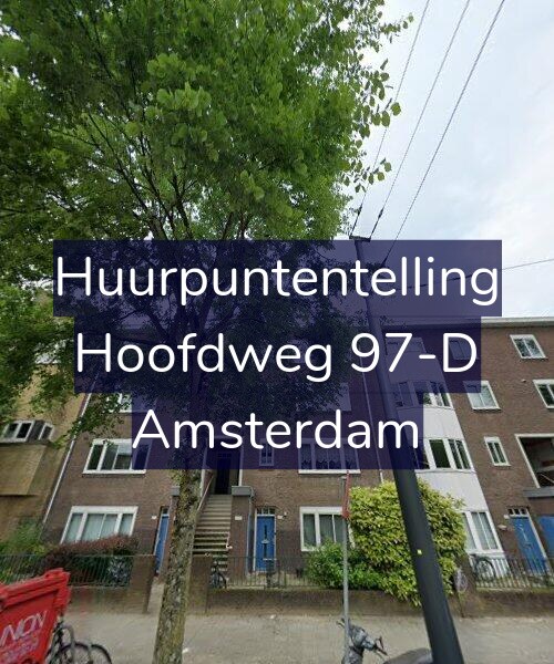 Foto gevel Huurpuntentelling voor Hoofdweg 97-D, Amsterdam