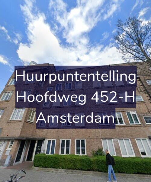 Foto gevel Huurpuntentelling voor Hoofdweg 452-H, Amsterdam