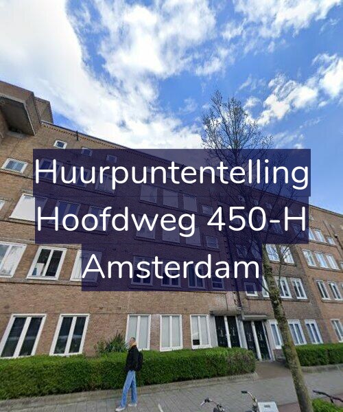 Foto gevel Huurpuntentelling voor Hoofdweg 450-H, Amsterdam