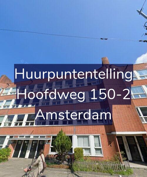 Foto gevel Huurpuntentelling voor Hoofdweg 150-2, Amsterdam