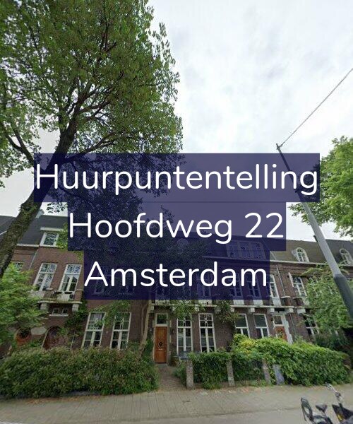 Foto gevel Huurpuntentelling voor Hoofdweg 22, Amsterdam