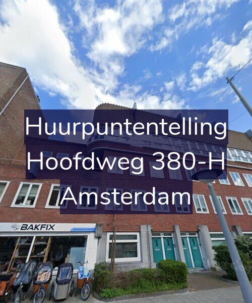 Foto gevel Huurpuntentelling voor Hoofdweg 380-H, Amsterdam