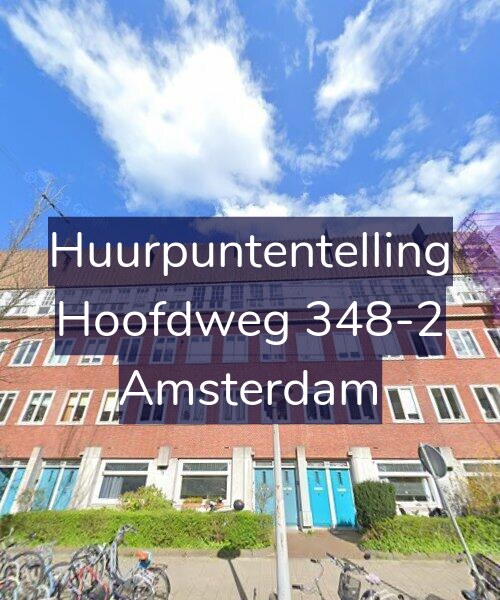 Foto gevel Huurpuntentelling voor Hoofdweg 348-2, Amsterdam