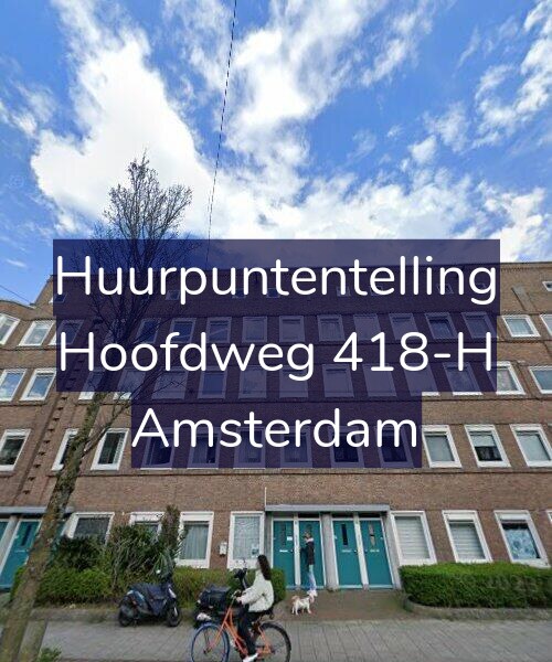 Foto gevel Huurpuntentelling voor Hoofdweg 418-H, Amsterdam